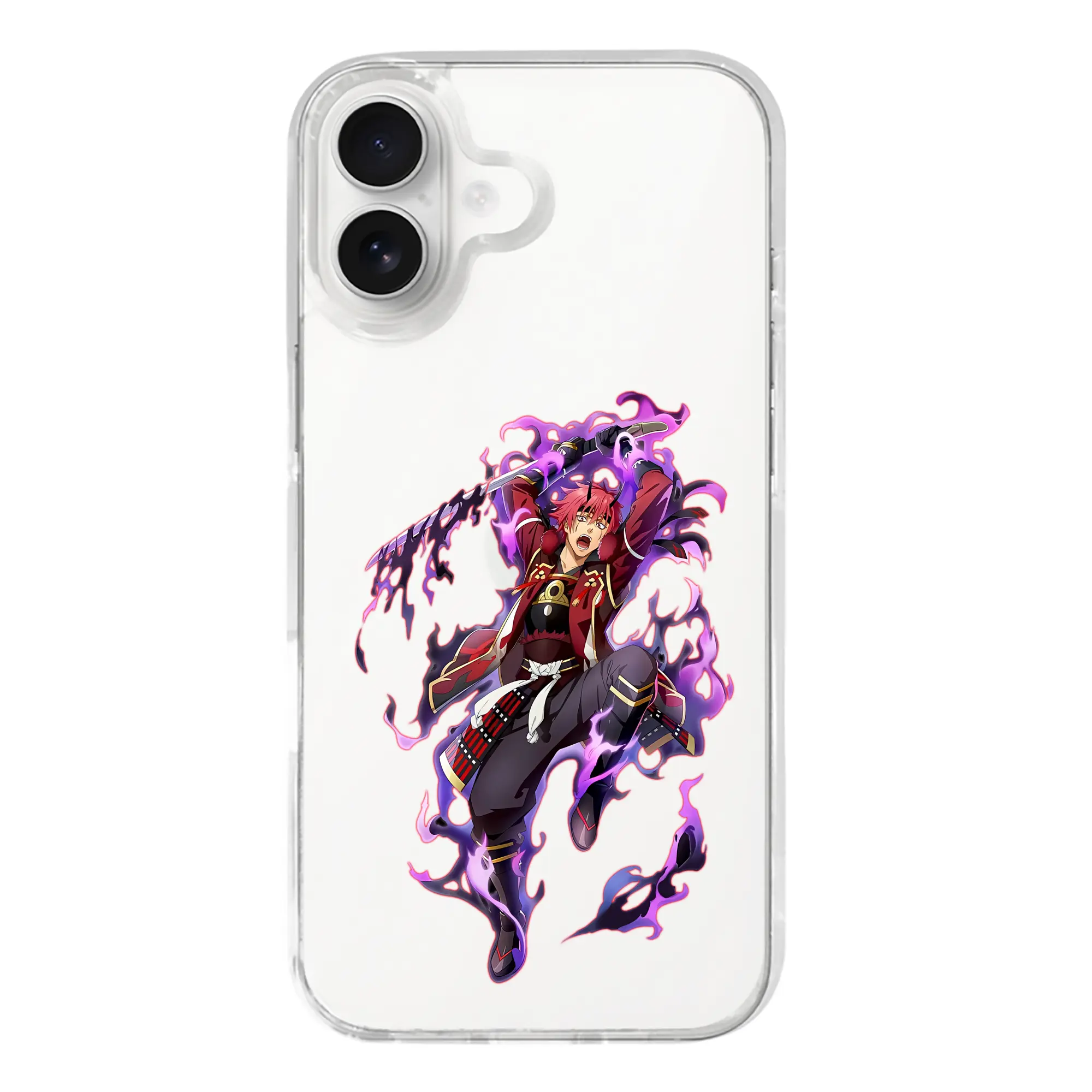 転生したらスライムだった件 グッズ,ベニマル - iPhone 17シリーズ 透明スマホケース – 薄型・耐衝撃・精密フィット保護カバー